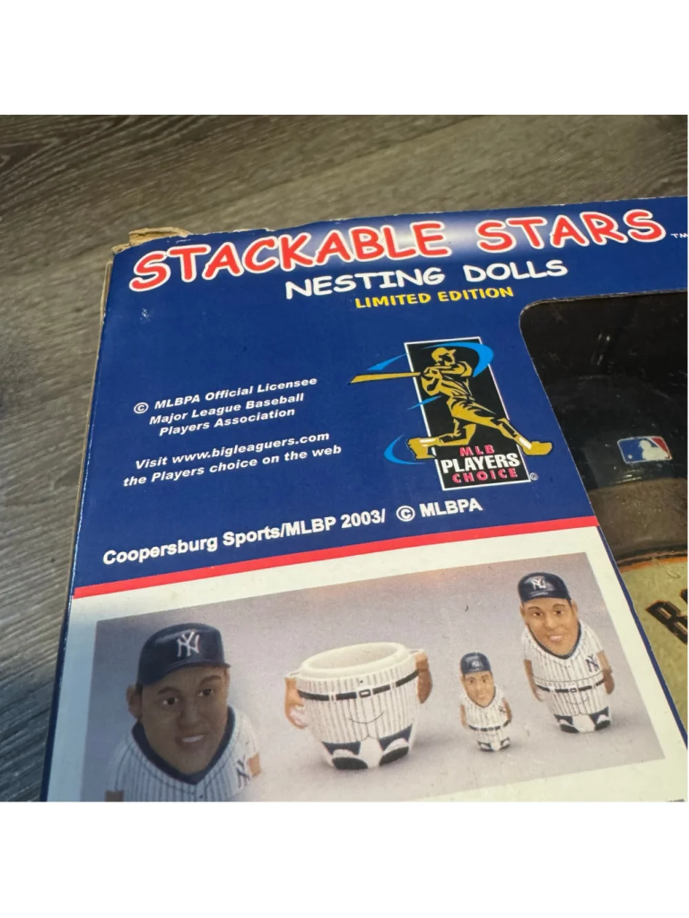 Barry Bonds Stackable Stars Coopersburg Sports Mbl Giants Nesting Dolls Toy